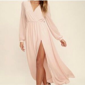 Lulus Pink Maxi Dress